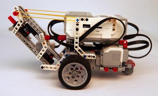 Ni kan helt säkert själva bygga en annan hållare, som kan monteras på roboten.