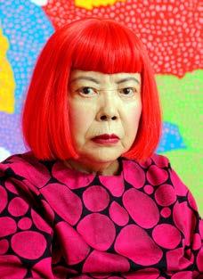 Beskrivning Vanten To Yayoi Kusama with love är min hyllning till den japanska konstnären