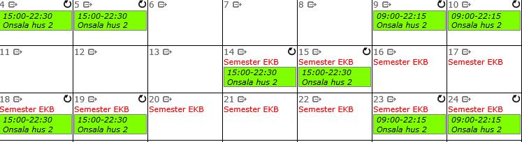 Frånvaro All frånvaro i Timeplan beräknas utifrån arbetspass. Om en medarbetare är frånvarande från ett arbetspass med en giltig frånvarokod ska passet ligga kvar i schemat.