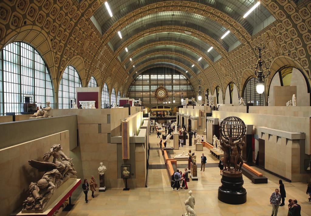 Networking event bland impressionistiska målningar på Musée d Orsay. Foto: Claes Martin.