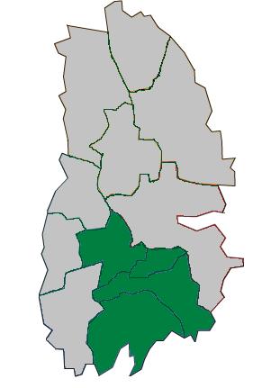 Södra länsdelen I den södra länsdelen bor det 54 000 invånare och 21% av dessa är över 65 Kommuner Askersund Hallsberg Kumla Lekeberg Alla