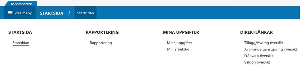 Inställningar OBS! Bocka i rutan Visa tidsomvandling Urval - här kan du välja att spara den senast använda typ/orsaken samt tidutvärdering i minuter.