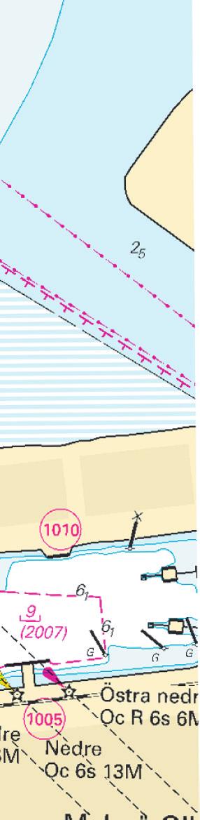 Notiser som utgår: 2010:309/6436 Minsta djup i Malmö oljehamn ändras från 13,0m till 13,2m.