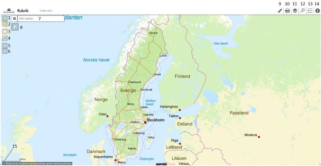 Välkommen till hjälpen för vårt nya webbgis Vattenkartan m.fl webbgis som finns tillgängliga i VISS är verktyg för att titta på kartor, söka information och skriva ut en kartbild.