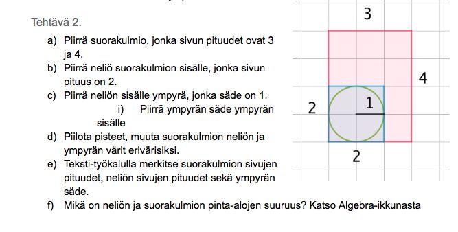 e) en parallellogram f) ett paralleltrapets g) Skriv namnet för alla de figurer du