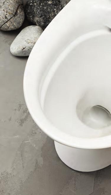 En designer kan vara bästa städhjälpen Utformar man en WC rätt så är den oerhört enkel att städa. Det gäller att undvika hörn och skarvar där smuts lätt kan fastna.