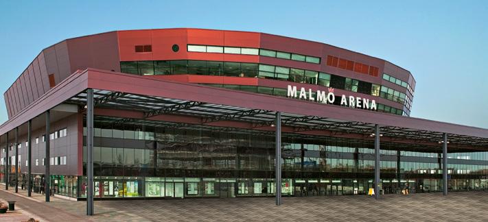 1. Malmö Arena, Malmö 2. IKEA, Haparanda 3.