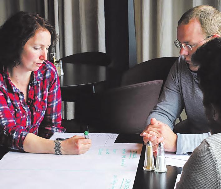 ägardialogen del 2 Samarbete och insyn på agendan Ägardialog i Sundsvall, där bland andra Elin Bergström, Västernorrland, och Per-Anders Bratt, Gävleborg träffades för diskussioner.