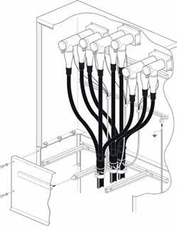 Med HDC-A erbjuds en lösning som gör detta möjligt. Upp till 4 kablar kan anslutas parallellt. Standard Kapslingen uppfyller mekaniska slagprov enligt IEC 60439-5.