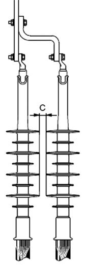 120 10 160 160 24 220 250 30 270 270 36 320 370 50 380 380 Minsta avstånd mellan parallella