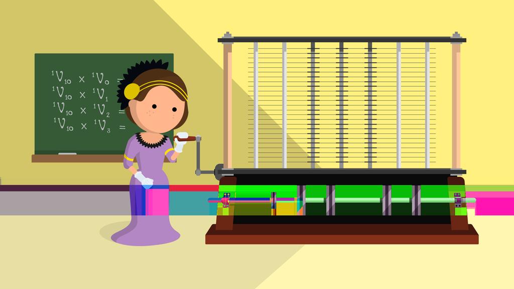 Teknikhistoria: Den första programmeraren Lektionen är en introduktion till Ada Lovelace som anses vara den första programmeraren.