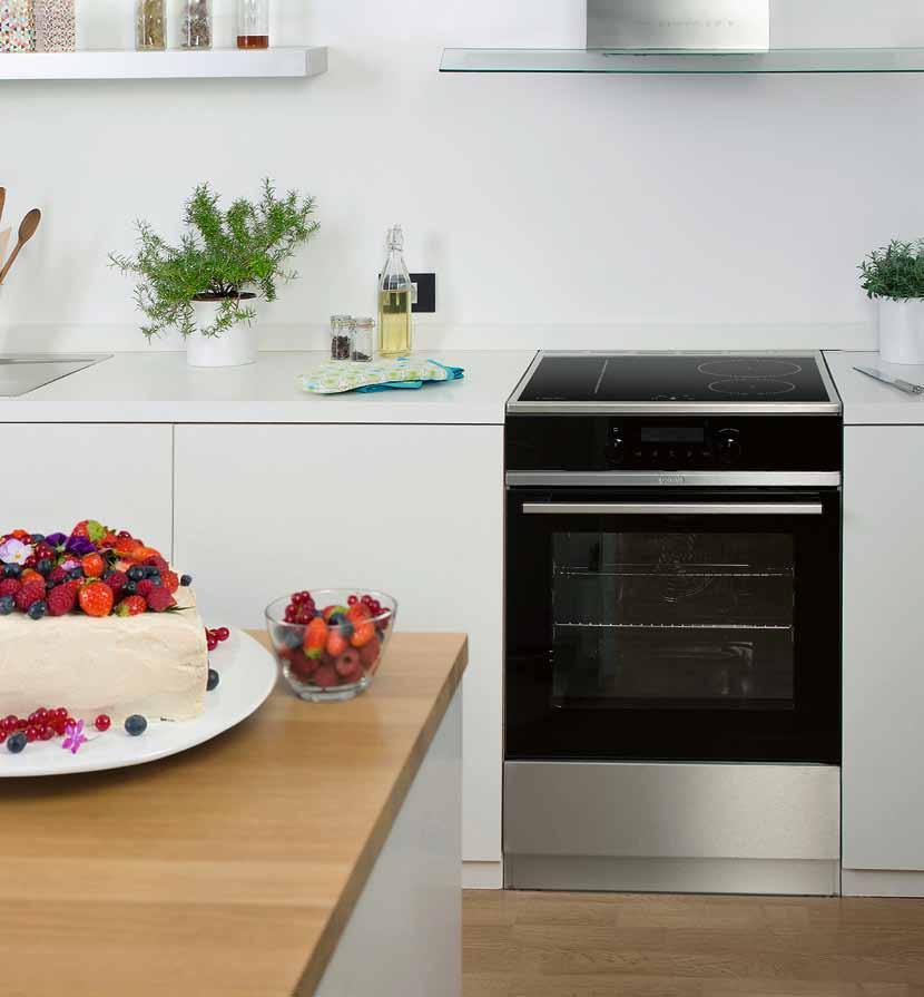 Every detail matters Spisar Gör dig redo för smakfulla stunder i ditt kök! Med nya Gorenje HomeMade-spisar kan du laga din favoritmat precis som i en traditionell vedeldad spis.