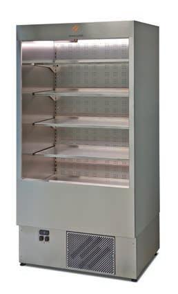 VÄGGKYL FROST MONTRAR - MODELL HYLLMÅTT (mm) MÅTT (mm) FROST-900C 784x377x900 900x700x1950 FROST-1000C 884x377x1000 1000x700x1950 FROST-1200C 1084x377x1200 1200x700x1950 FROST-1400C 1284x377x1400
