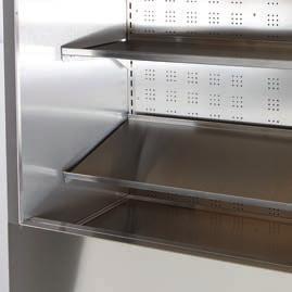 VÄGGKYL FROST MONTRAR - MODELL HYLLMÅTT (mm) MÅTT (mm) FROST-900A 784x377x900 900x700x1950 FROST-1000A 884x377x1000 1000x700x1950 FROST-1200A 1084x377x1200 1200x700x1950 FROST-1400A 1284x377x1400