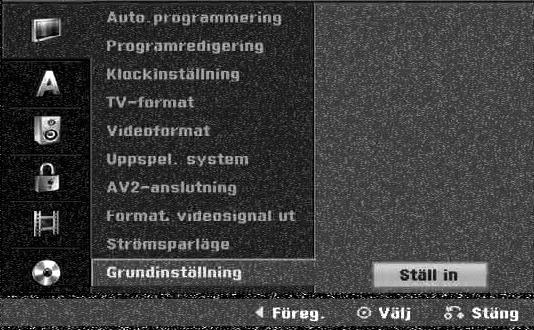 ar Kodade TV-signaler (CANAL+ eller PREMIERE) avkodas inte i strömsparläget.