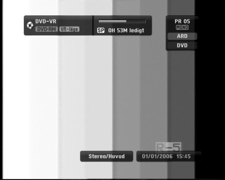 Before Operation (Continued) Allmän Förklaring om On-Screen Display Denna bruksanvisning innehåller grundläggande instruktioner om Spelaren.