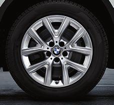 [ 02 ] 17" lättmetallfälgar Turbinstyling 561, BMW Efficient Dynamics, 7,5 J x 17, däck 225/55