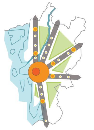 Älvstaden och Göteborgsregionen Ur mål- och strategidokumentet Hållbar tillväxt som Göteborgsregionens (GR) förbundsfullmäktige antog 2013: Stärk de kvaliteter som gör att invånare vill leva och