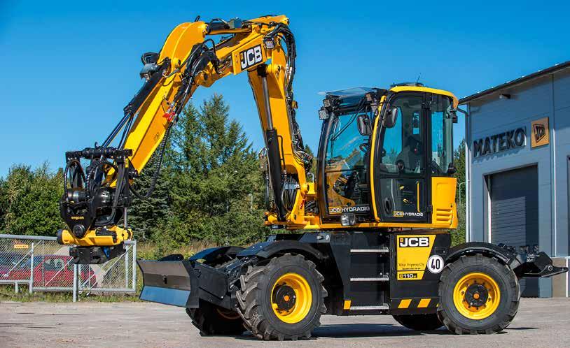 West Express har genom åren använt tiotals engcon-enheter. Denna EC209 är den senaste i raden. nya JCB Hydradig de ska. JCB:s och engcons täta samarbete märks också hos oss.