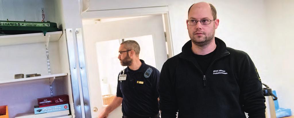 » varandra, och de regionala samordnarna är ärliga mot varandra, säger Gunnar Fredriksson. Mohamad Mehanna är häkteschef.