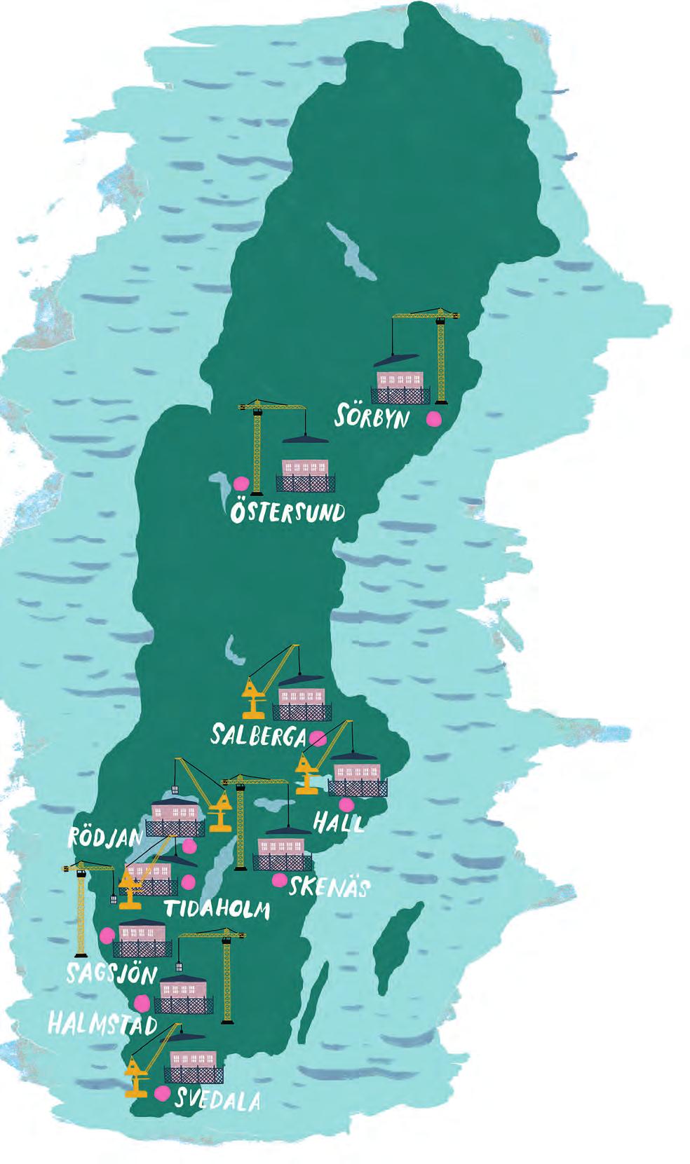 Anstalterna Sörbyn, Rödjan och Skenäs Kriminalvården vill satsa på klass 3-anstalter. Det behövs fler platser, geografisk spridning och ökad säkerhet.