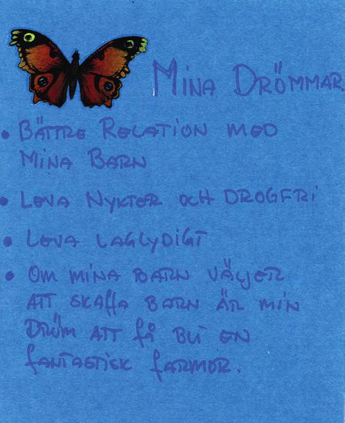 I den kreativa workshopen stod kvinnornas livserfarenhet i fokus. De skrev och illustrerade sin längtan, sorg, ilska, oro och kärlek.