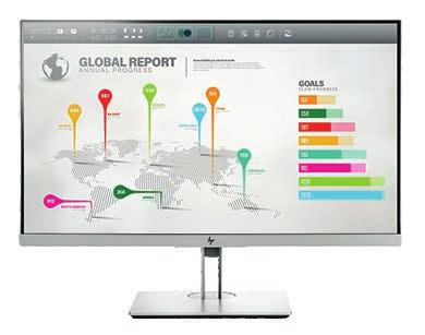 HP EliteDisplay S-serien Stil och kraft i verksamheten Levererar de nyaste