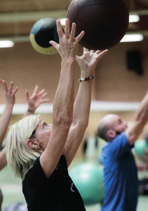 tävlingsmomentet. Vi vill fortsätta erbjuda vår stora variation av träningsformer, både för att attrahera nya medlemmar och för att möta efterfrågan från olika medlemsgrupper inom Svensk Gymnastik.