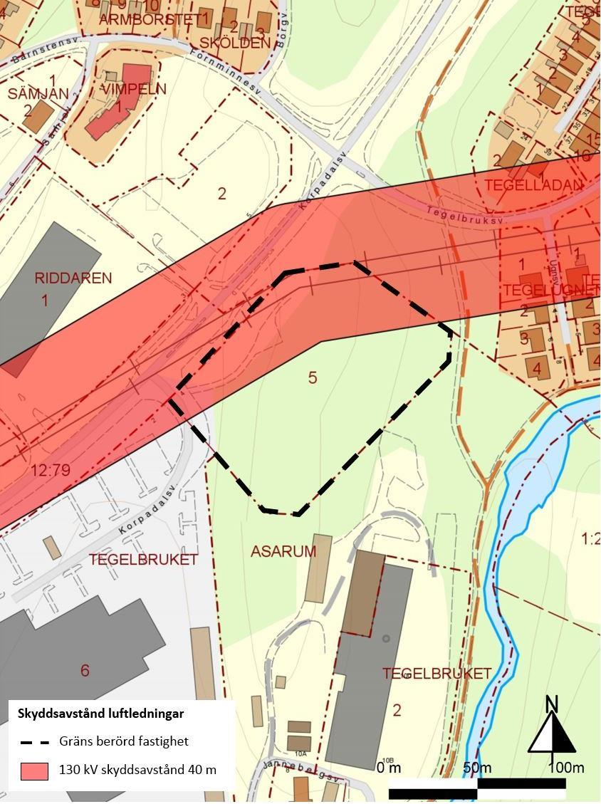 Sam rådshan dling 2017-01-10 Förorenad mark Det finns inga potentiellt förorenade områden utpekade inom planområdet.