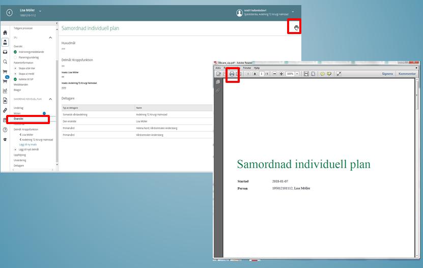 5. Lägg datum för uppföljning Datum för uppföljning beslutas gemenesamt under SIP-mötet. Till detta datum ska respektive part ha hunnit genomföra sina insatser så att de går att följa upp.