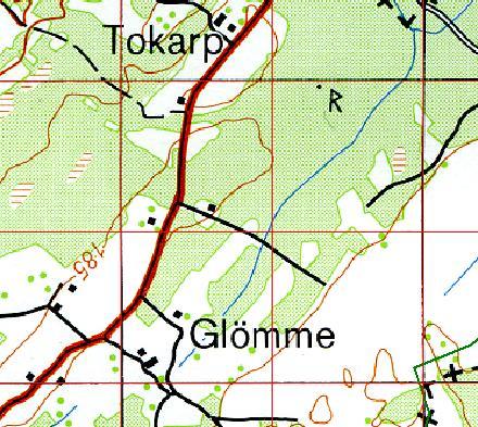 Justera bilden mot rutnätet genom att zooma och flytta bilden 9. Kontrollera kartbildens plats mot underlagskartan genom att trycka tangent 0 (noll) för att släcka och tända kartbilden.