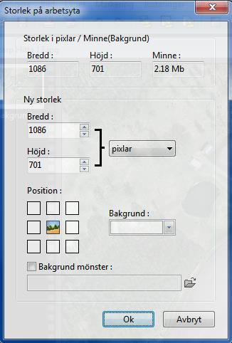 För att kunna bygga en bild med alla 9 delbilderna måste vi tredubbla både bredd och höjd.