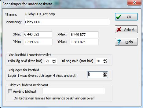 42 Kartfunktionen i Disgen 2016, Studiehandledning Del 2 Spara roterad kartbild När du är nöjd skall du spara resultatet av placeringen. Tryck Spara.