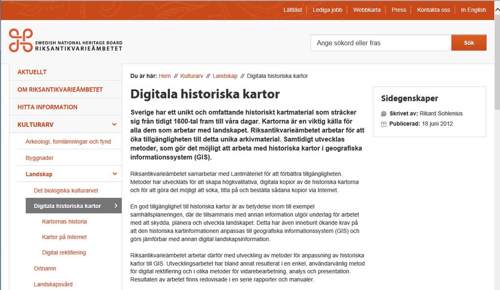 Kartfunktionen i Disgen 2016, Studiehandledning Del 2 65 Övningsuppgifter 1. Ändra nedre zoomgräns till 20 och välj lager 4 för de olika Generalstabskartorna 2. Prova de båda skärmklippsverktygen.