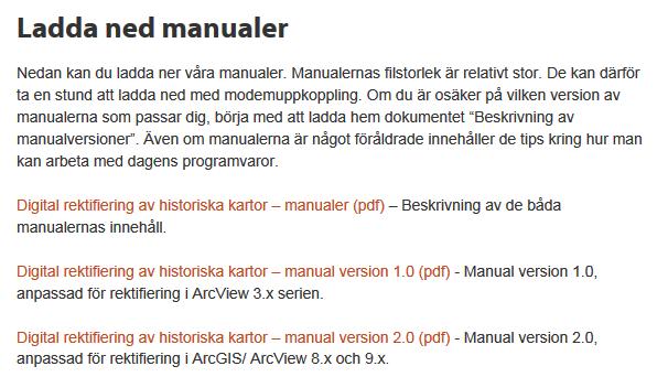 66 Kartfunktionen i Disgen 2016, Studiehandledning Del 2 Observera att dessa anvisningar dels är något föråldrade, dels kräver dyra professionella GISprogram, som en