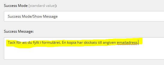 redigera det formuläret.