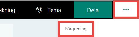 Lägga in frågor Det är nu dags att lägga in frågor i ditt formulär. Det finns sex olika typer av frågor: Val Välj det svar som passar bäst. Fler svar än ett kan tillåtas.