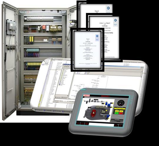 Styrsystem: PMS 20 SCADA / Cactus Petro PMS20, med koppling mot befintligt Cactus-system Typgodkända säkerhetsblock