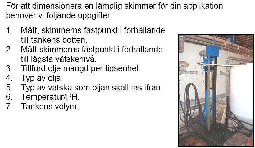 SPILLVAC Maskintömmare, Oljeavskiljare, Ejektorblandare, Refraktometer, Blåsgardiner,