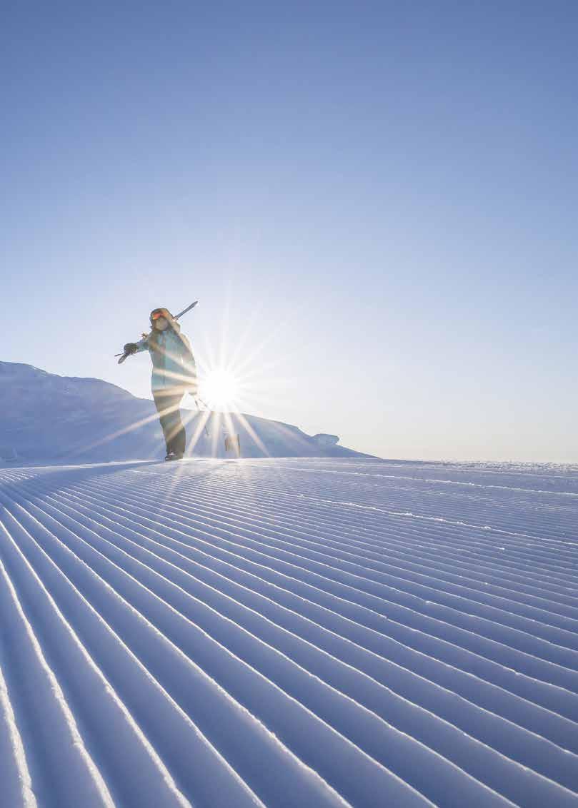 INNEHÅLL VERKSAMHETSBERÄTTELSE Det här är SkiStar 3 Året som gått VD har ordet Nyheter 6 Vår bransch 8 Vision, mål och strategier Marknadsföring och försäljning 12 Vår verksamhet Skidanläggningar