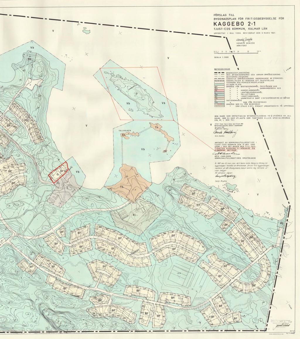 Fastigheten Valdemarsvik, Kaggebo 2:121 har en tomtyta på 4640 m2 med en nuvarande