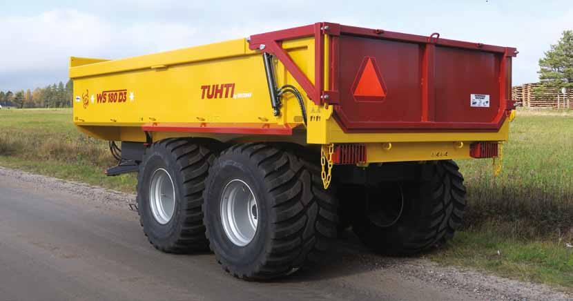 Proffsdumper Weckman erbjuder ett brett utbud av professionella dumpervagnar. Levereras som standard med Hardox 6 mm i flakbotten och 4 mm i sidorna. Ger en vagn som tål hårt slitage.
