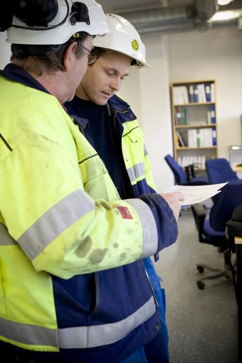 Tänk efter före Din egen riskbedömning Vi vill att du ska ta dig tid att tänka till innan du börjar arbeta... Hur ska du göra jobbet? Vad kan gå fel, vad är farligt?