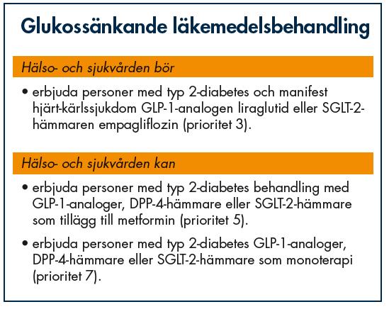 SoS riktlinjer diabetesläkemedel Uppdaterade