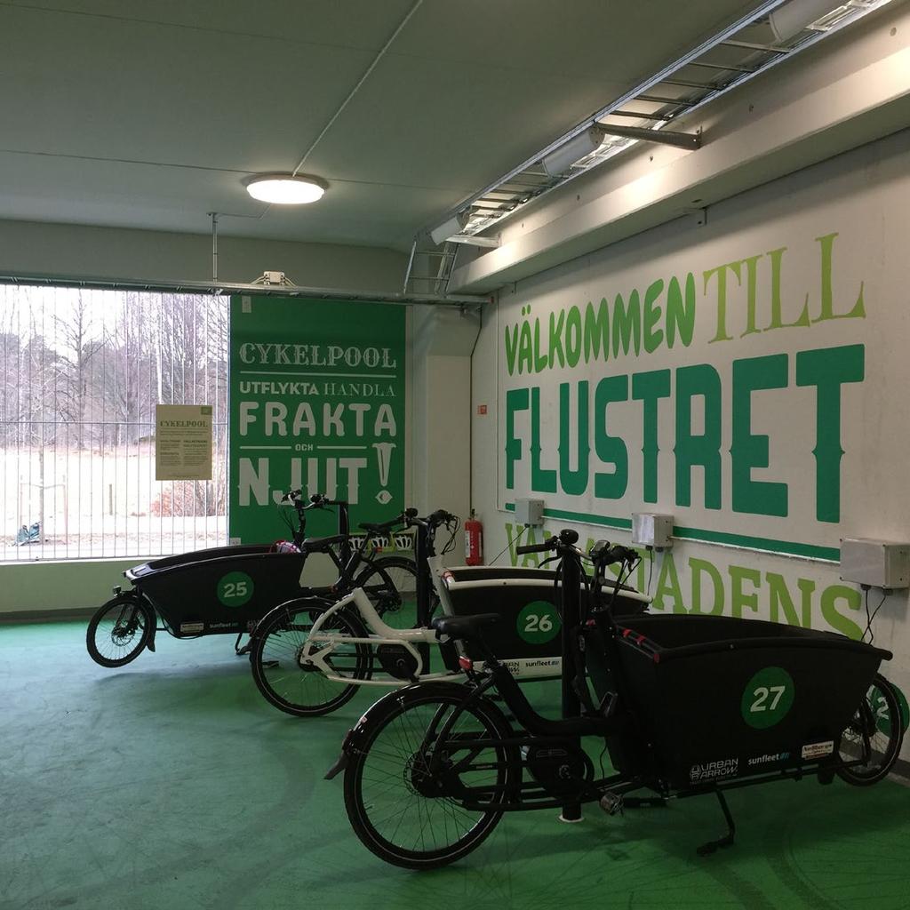 Ellastcyklarna driftas genom kommunens upphandlade cykelhandlare.