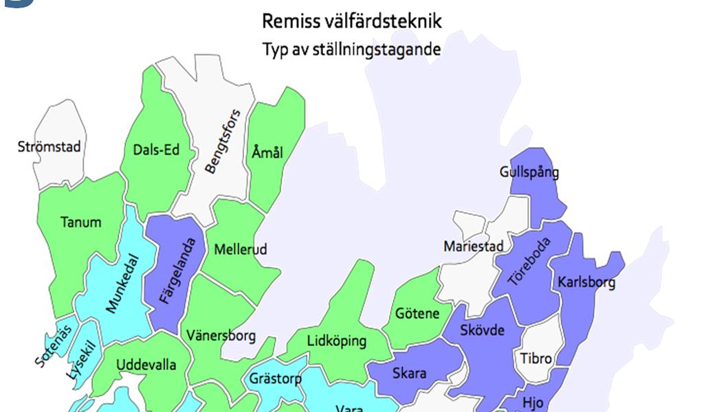 Remissvar- Ställningstagande Svar har inkommit från: 42