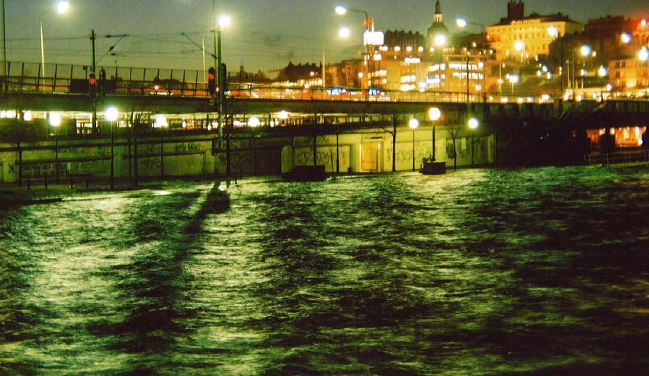 Gamla Stans tunnelbanestation hösten år 2000.