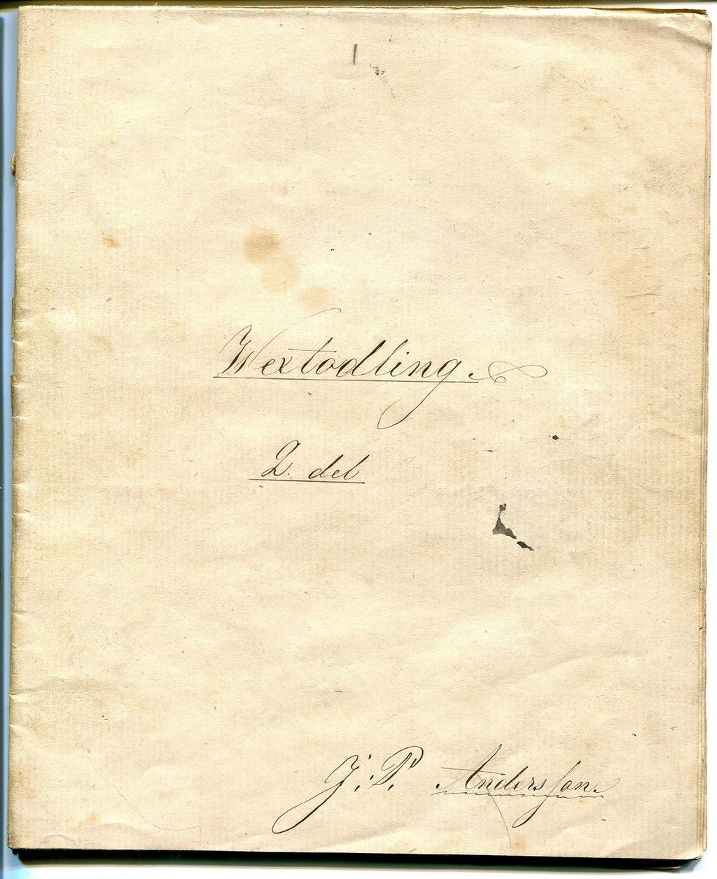 Av någon anledning såldes Uddala no 2 år 1879 till Karl Joel Pettersson från Svinnegarn.