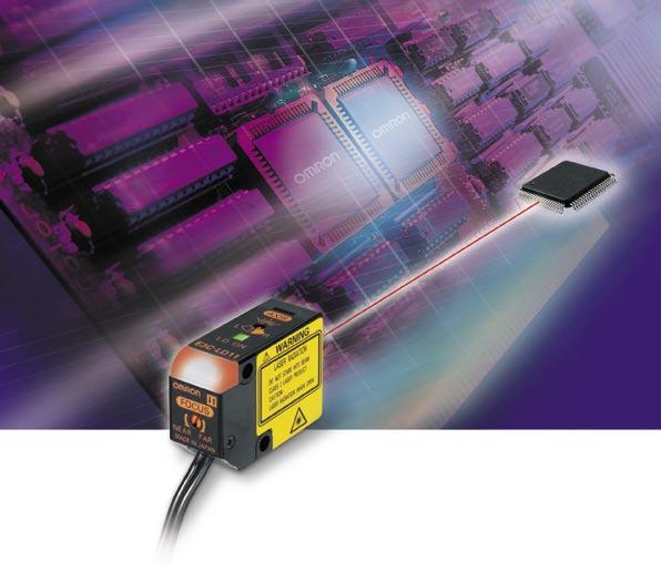 Fotoelektriska lasersensorer E3C-LDA-SERIEN L å n g r ä c k v i d d,