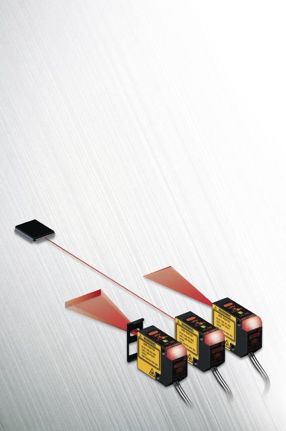 Omrons E3C-LDA-serie av fotoelektriska lasersensorer är konstruerad för avancerad objektdetektering, -positionering och -avkänning med hög upplösning.